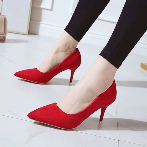 Leopard Print Pointed Toe High Heel