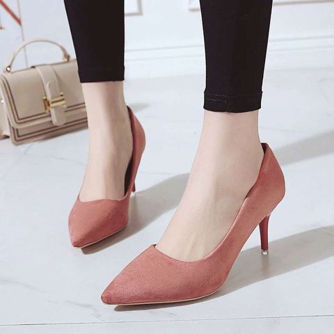 Leopard Print Pointed Toe High Heel