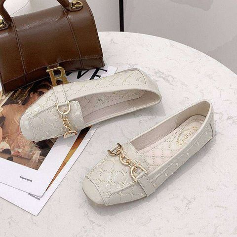 Soft Leather Casual  Flat Shoes Foe women