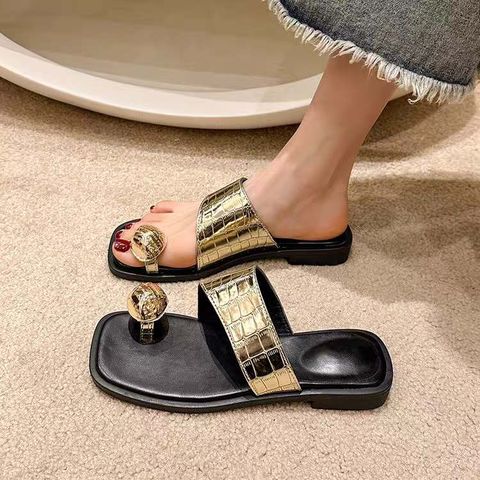 French Retro Flat Sandals For Women
