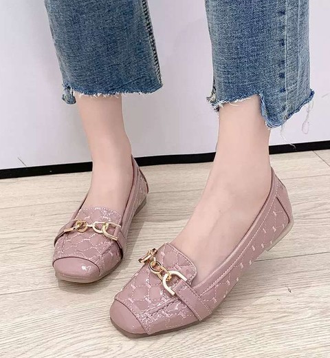 Soft Leather Casual  Flat Shoes Foe women