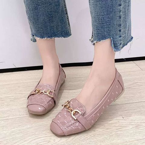 Soft Leather Casual  Flat Shoes Foe women