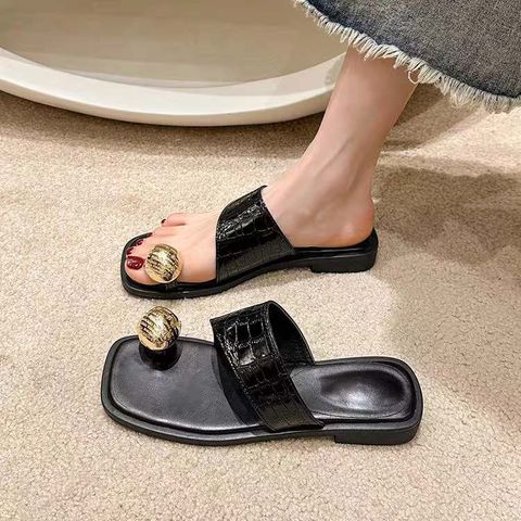 French Retro Flat Sandals For Women