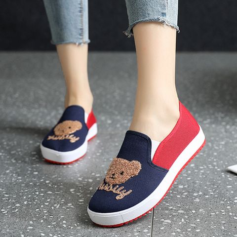 Denim Canvas Shoes For Women