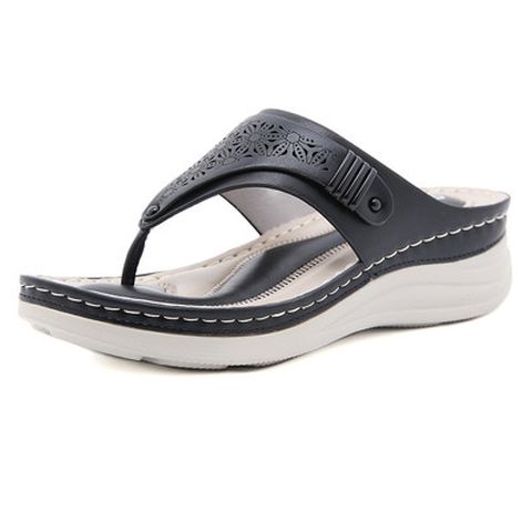 National Style Clip-Toe Beach Slippers Flip-Flops Women