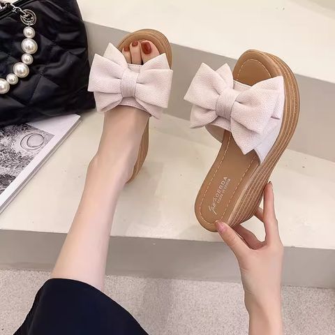 Wedge Heel Slippers For Women