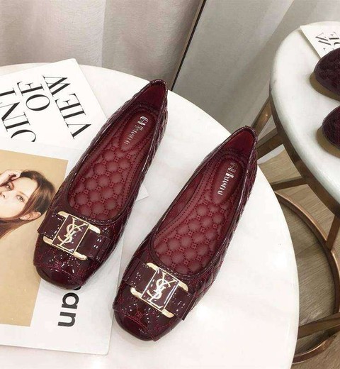 Hong Kong Genuine Leather Soft- Version Flat Shoes