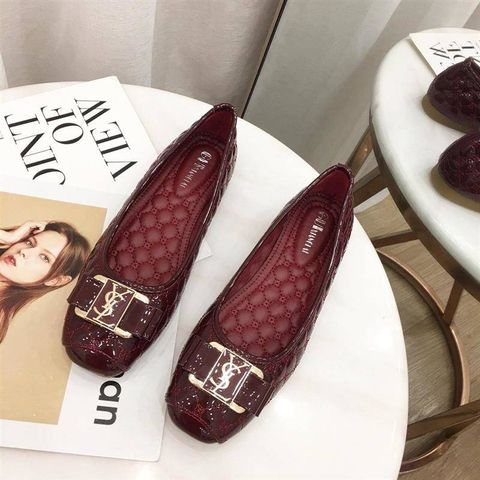 Hong Kong Genuine Leather Soft- Version Flat Shoes