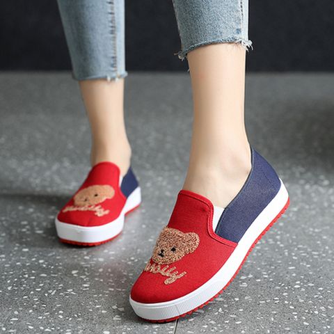 Denim Canvas Shoes For Women