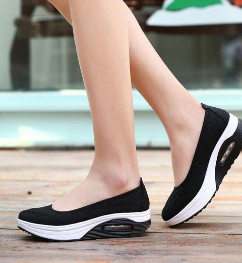Rocking  Fashion  Thick-Soled Platform Shoes