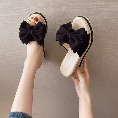 Thick-Soled Wedge-Heeled Sandals For Women