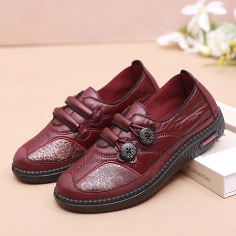 Soft Sole Non-Tiring Elderly Shoes Old Beijing Cloth Shoes