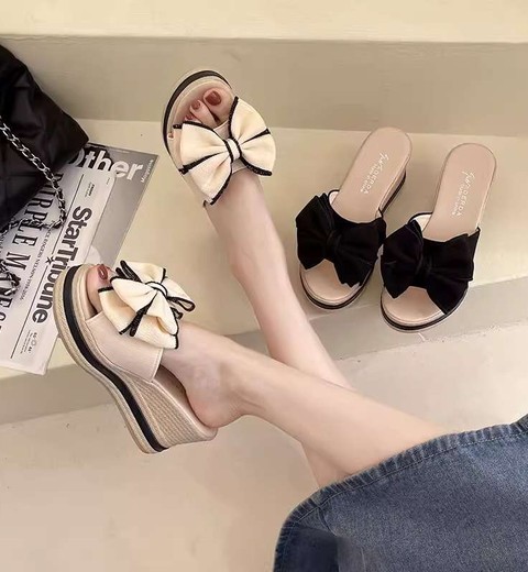 Thick-Soled Wedge-Heeled Sandals For Women
