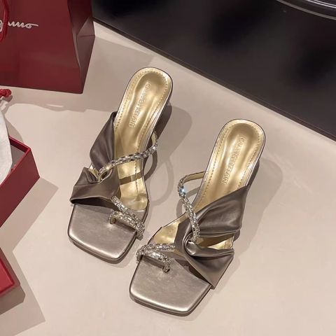 French Flip Flops High Heel For Women
