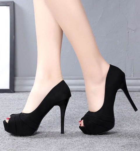 Open-Toe Cross-Over Women's Shoes