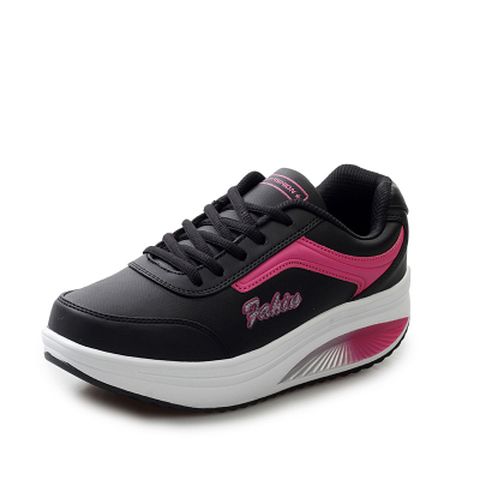 Breathable Mesh Platform Rocking Shoes For Women