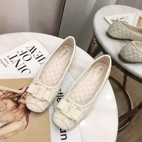 Hong Kong Genuine Leather Soft- Version Flat Shoes