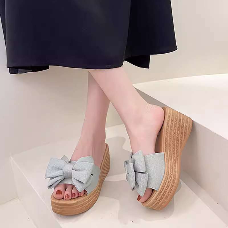 Wedge Heel Slippers For Women